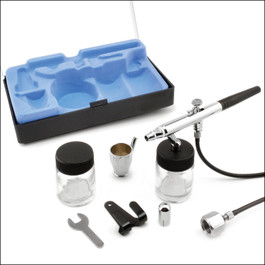 MicroLux Double Action Airbrush Set